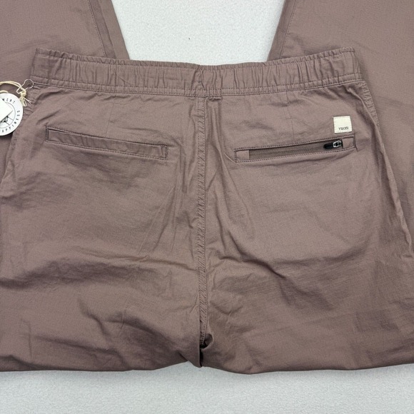 Vuori Women's Organic Stretch Ripstop Wide Leg Pants - Morel Grey - Picture 2 of 10